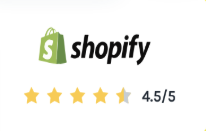 Shopify Partner — rated 4.5 / 5